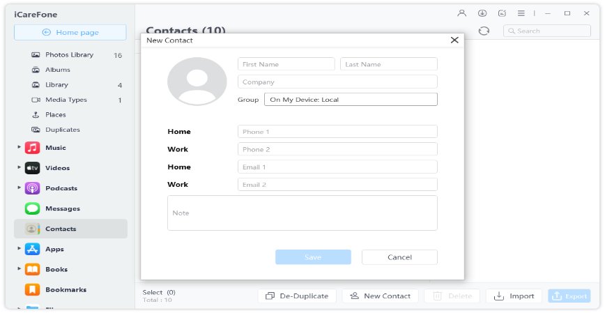 search and install apps