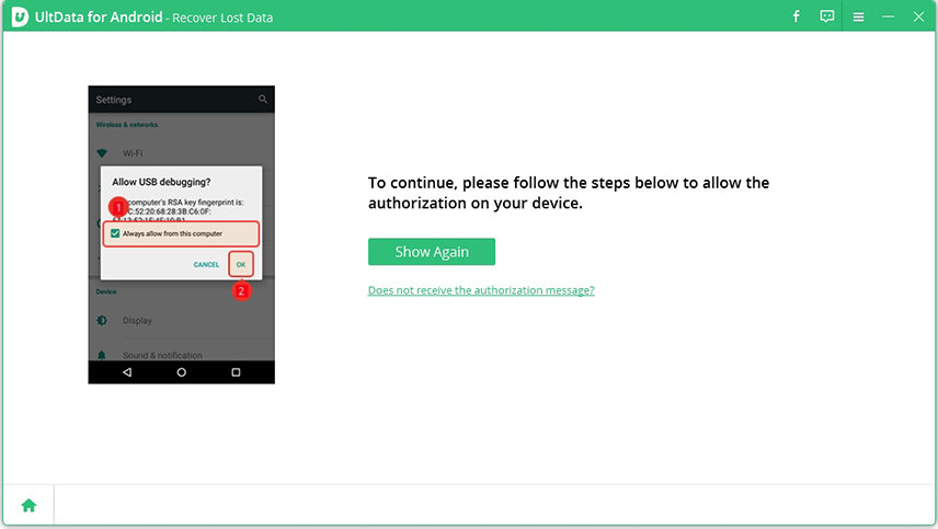 recover lost data from android