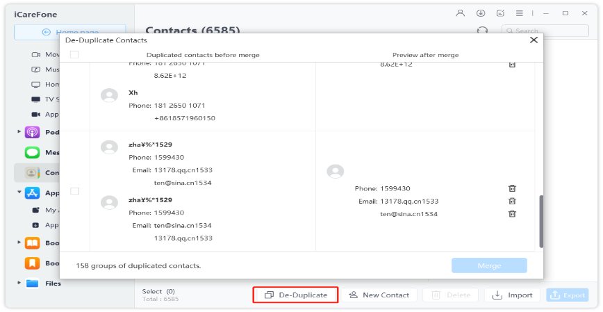 search and install apps