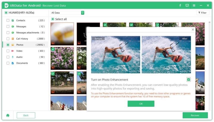 recover android photos without root