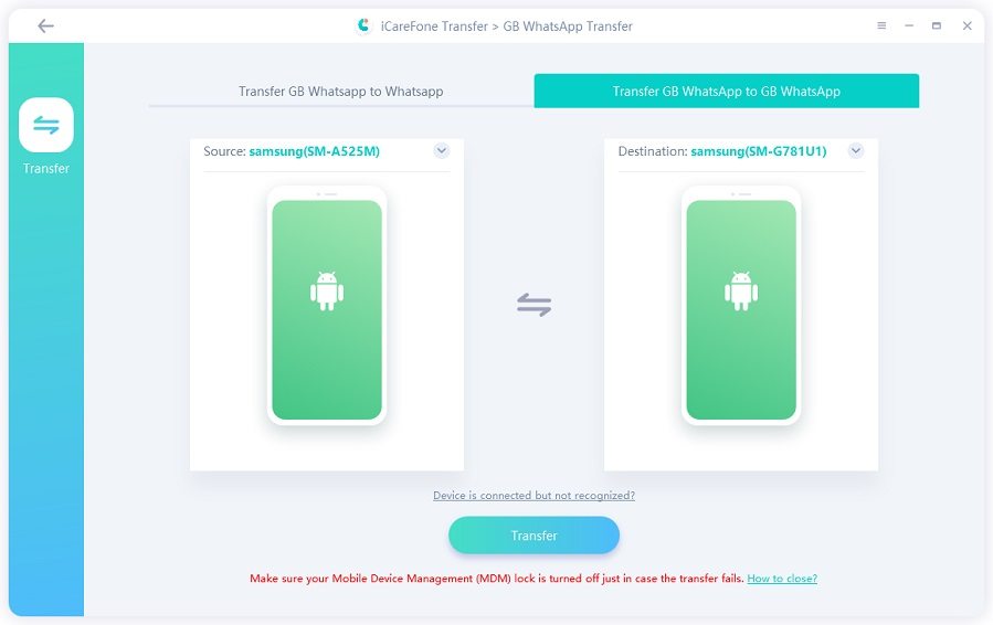 transfer whatsapp from android to iphone