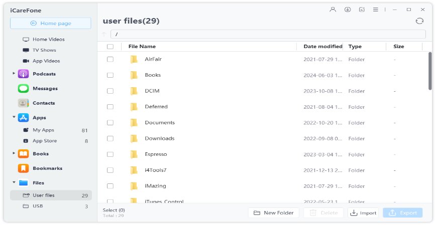 search and install apps