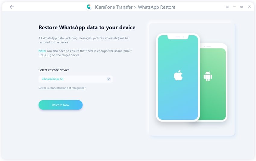 transfer whatsapp from android to iphone