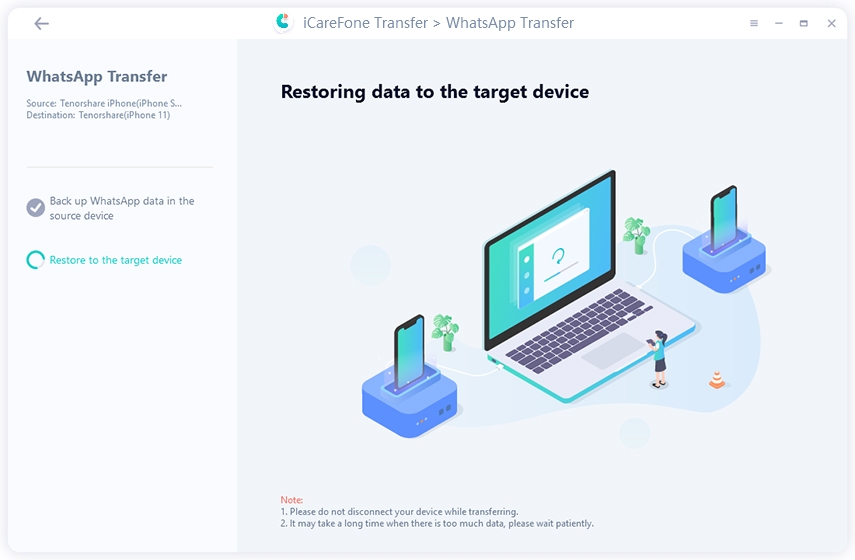 transfer whatsapp from android to iphone