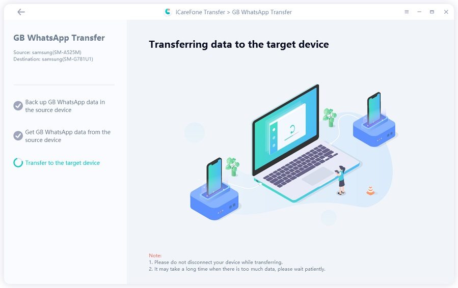 transfer whatsapp from android to iphone
