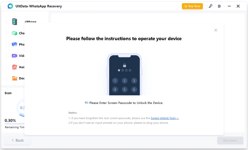 recover whatsapp from ios device